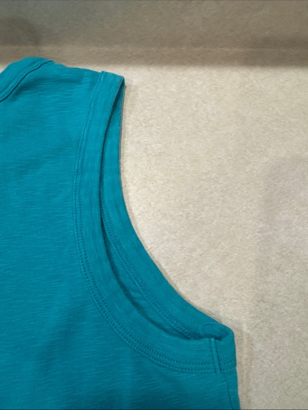 Rachel Zoe Teal Tank Top - Picture 8 of 9